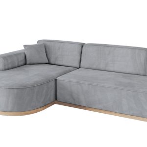 Narożnik lewostronny bez funkcji spania ARRIO-L1 – 243x171x83 cm Szary 781843 Narożnik lewostronny bez funkcji spania ARRIO-L1 – 243x171x83 cm Szary 781843