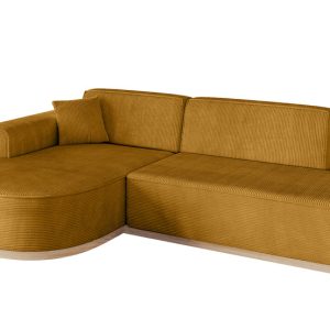 Narożnik lewostronny bez funkcji spania ARRIO-L1 – 243x171x83 cm Żółty 781840 Narożnik lewostronny bez funkcji spania ARRIO-L1 – 243x171x83 cm Żółty 781840