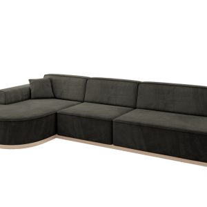 Narożnik lewostronny bez funkcji spania ARRIO-L2 – 328x171x83 Czarny 803783 Narożnik lewostronny bez funkcji spania ARRIO-L2 – 328x171x83 Czarny 803783