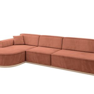 Narożnik lewostronny bez funkcji spania ARRIO-L2 – 328x171x83 Morelowy 804012 Narożnik lewostronny bez funkcji spania ARRIO-L2 – 328x171x83 Morelowy 804012