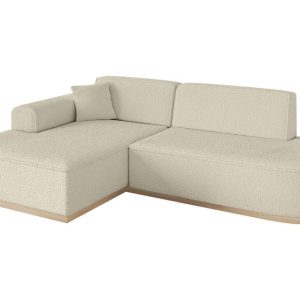 Narożnik lewostronny bez funkcji spania IREA-L1 232x165x80 Beżowy 753221 Narożnik lewostronny bez funkcji spania IREA-L1 232x165x80 Beżowy 753221