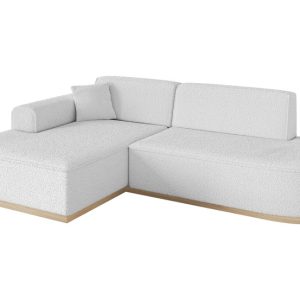 Narożnik lewostronny bez funkcji spania IREA-L1 232x165x80 cm Biały 753478 Narożnik lewostronny bez funkcji spania IREA-L1 232x165x80 cm Biały 753478