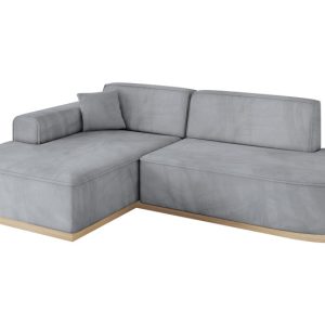 Narożnik lewostronny bez funkcji spania IREA-L1 232x165x80 cm Szary 753302 Narożnik lewostronny bez funkcji spania IREA-L1 232x165x80 cm Szary 753302