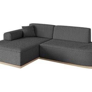 Narożnik lewostronny bez funkcji spania IREA-L1 232x165x80 cm Szary 753326 Narożnik lewostronny bez funkcji spania IREA-L1 232x165x80 cm Szary 753326