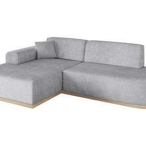 Narożnik lewostronny bez funkcji spania IREA-L1 232x165x80 cm Szary 753279 Narożnik lewostronny bez funkcji spania IREA-L1 232x165x80 cm Szary 753279