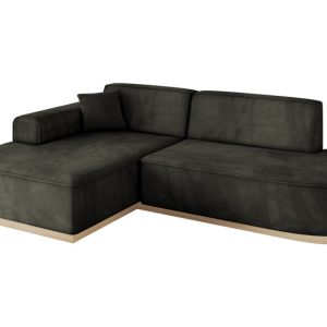 Narożnik lewostronny bez funkcji spania IREA-L1 232x165x80 Czarny 753425 Narożnik lewostronny bez funkcji spania IREA-L1 232x165x80 Czarny 753425
