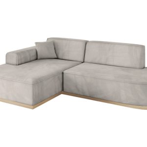Narożnik lewostronny bez funkcji spania IREA-L1 232x165x80 Jasny brąz 807595 Narożnik lewostronny bez funkcji spania IREA-L1 232x165x80 Jasny brąz 807595