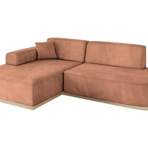 Narożnik lewostronny bez funkcji spania IREA-L1 232x165x80 Morelowy 807586 Narożnik lewostronny bez funkcji spania IREA-L1 232x165x80 Morelowy 807586