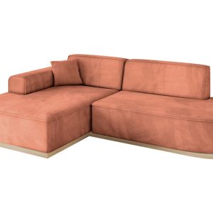 Narożnik lewostronny bez funkcji spania IREA-L1 232x165x80 Morelowy 753247 Narożnik lewostronny bez funkcji spania IREA-L1 232x165x80 Morelowy 753247