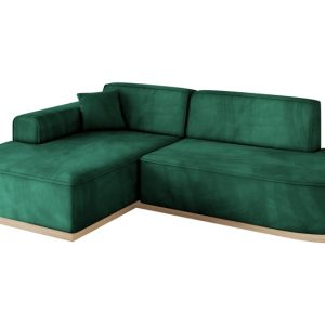 Narożnik lewostronny bez funkcji spania IREA-L1 232x165x80 Zielony 753267 Narożnik lewostronny bez funkcji spania IREA-L1 232x165x80 Zielony 753267