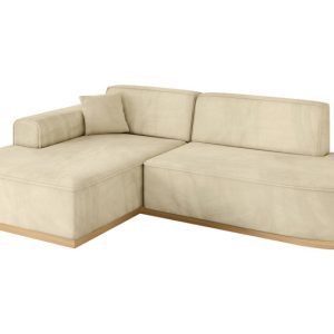 Narożnik lewostronny bez funkcji spania IREA-L1-v2 232x165x80 Beżowy 753254 Narożnik lewostronny bez funkcji spania IREA-L1-v2 232x165x80 Beżowy 753254