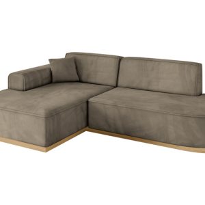 Narożnik lewostronny bez funkcji spania IREA-L1-v2 232x165x80 Brązowy 807591