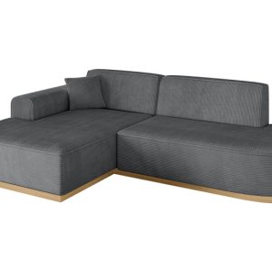 Narożnik lewostronny bez funkcji spania IREA-L1-v2 232x165x80 Ciemnoszary 753341