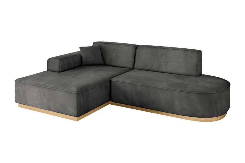 Narożnik lewostronny bez funkcji spania IREA-L1-v2 232x165x80 Ciemnoszary 753263