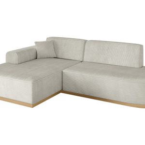 Narożnik lewostronny bez funkcji spania IREA-L1-v2 232x165x80 Kremowy 753417