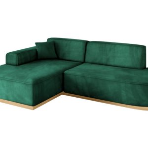 Narożnik lewostronny bez funkcji spania IREA-L1-v2 232x165x80 Zielony 753454 Narożnik lewostronny bez funkcji spania IREA-L1-v2 232x165x80 Zielony 753454