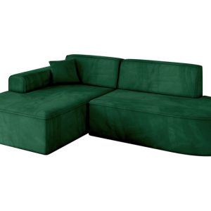 Narożnik lewostronny bez funkcji spania IREA-L1-v3 232x165x77 Brązowy 807674 Narożnik lewostronny bez funkcji spania IREA-L1-v3 232x165x77 Brązowy 807674