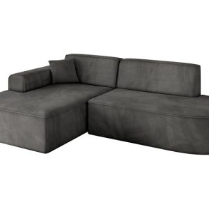 Narożnik lewostronny bez funkcji spania IREA-L1-v3 232x165x77 Ciemnoszary 755205 Narożnik lewostronny bez funkcji spania IREA-L1-v3 232x165x77 Ciemnoszary 755205