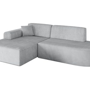 Narożnik lewostronny bez funkcji spania IREA-L1-v3 232x165x77 cm Szary 753435 Narożnik lewostronny bez funkcji spania IREA-L1-v3 232x165x77 cm Szary 753435