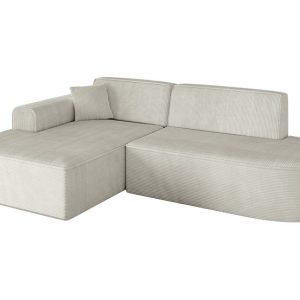 Narożnik lewostronny bez funkcji spania IREA-L1-v3 232x165x77 Kremowy 753366 Narożnik lewostronny bez funkcji spania IREA-L1-v3 232x165x77 Kremowy 753366