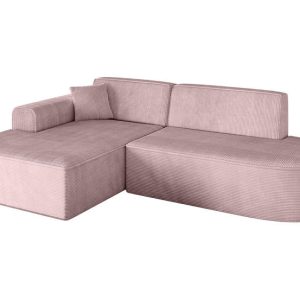 Narożnik lewostronny bez funkcji spania IREA-L1-v3 232x165x77 Różowy 753436 Narożnik lewostronny bez funkcji spania IREA-L1-v3 232x165x77 Różowy 753436