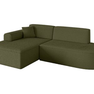 Narożnik lewostronny bez funkcji spania IREA-L1-v3 232x165x77 Zielony 753451 Narożnik lewostronny bez funkcji spania IREA-L1-v3 232x165x77 Zielony 753451