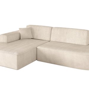 Narożnik lewostronny bez funkcji spania IREA-L1-v4 232x165x77 Beżowy 775244 Narożnik lewostronny bez funkcji spania IREA-L1-v4 232x165x77 Beżowy 775244