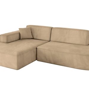Narożnik lewostronny bez funkcji spania IREA-L1-v4 232x165x77 Beżowy 807681 Narożnik lewostronny bez funkcji spania IREA-L1-v4 232x165x77 Beżowy 807681