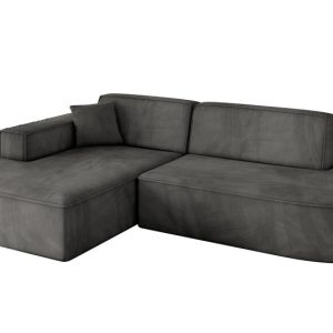 Narożnik lewostronny bez funkcji spania IREA-L1-v4 232x165x77 Ciemnoszary 775232 Narożnik lewostronny bez funkcji spania IREA-L1-v4 232x165x77 Ciemnoszary 775232