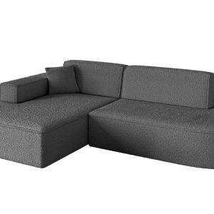 Narożnik lewostronny bez funkcji spania IREA-L1-v4 232x165x77 cm Szary 775410 Narożnik lewostronny bez funkcji spania IREA-L1-v4 232x165x77 cm Szary 775410