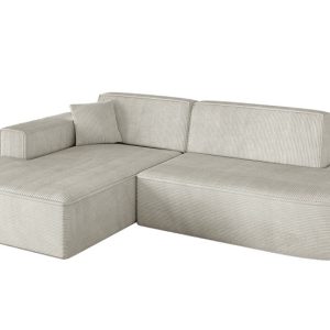 Narożnik lewostronny bez funkcji spania IREA-L1-v4 232x165x77 Kremowy 775367 Narożnik lewostronny bez funkcji spania IREA-L1-v4 232x165x77 Kremowy 775367