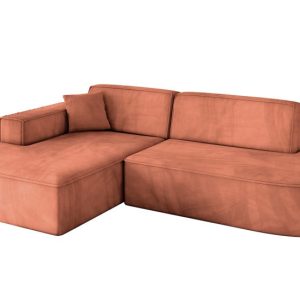 Narożnik lewostronny bez funkcji spania IREA-L1-v4 232x165x77 Morelowy 775292 Narożnik lewostronny bez funkcji spania IREA-L1-v4 232x165x77 Morelowy 775292