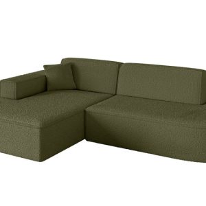 Narożnik lewostronny bez funkcji spania IREA-L1-v4 232x165x77 Zielony 775381 Narożnik lewostronny bez funkcji spania IREA-L1-v4 232x165x77 Zielony 775381