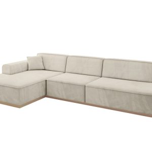 Narożnik lewostronny bez funkcji spania IREA-L2 327x165x80 Beżowy 807741 Narożnik lewostronny bez funkcji spania IREA-L2 327x165x80 Beżowy 807741