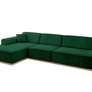 Narożnik lewostronny bez funkcji spania IREA-L2 327x165x80 Brązowy 807749 Narożnik lewostronny bez funkcji spania IREA-L2 327x165x80 Brązowy 807749