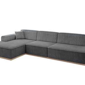 Narożnik lewostronny bez funkcji spania IREA-L2 327x165x80 Ciemnoszary 753418 Narożnik lewostronny bez funkcji spania IREA-L2 327x165x80 Ciemnoszary 753418