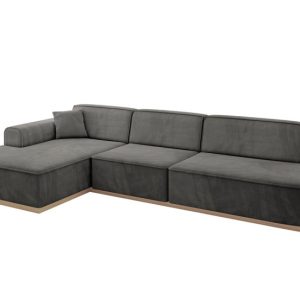 Narożnik lewostronny bez funkcji spania IREA-L2 327x165x80 Ciemnoszary 753266 Narożnik lewostronny bez funkcji spania IREA-L2 327x165x80 Ciemnoszary 753266