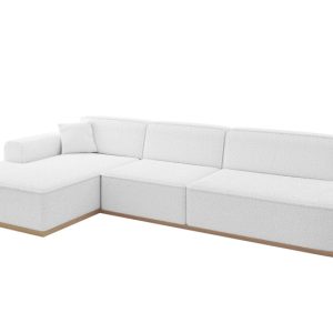 Narożnik lewostronny bez funkcji spania IREA-L2 327x165x80 cm Biały 753246 Narożnik lewostronny bez funkcji spania IREA-L2 327x165x80 cm Biały 753246
