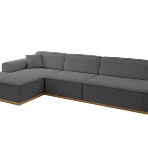 Narożnik lewostronny bez funkcji spania IREA-L2-v2 327x165x80 cm Szary 753408 Narożnik lewostronny bez funkcji spania IREA-L2-v2 327x165x80 cm Szary 753408