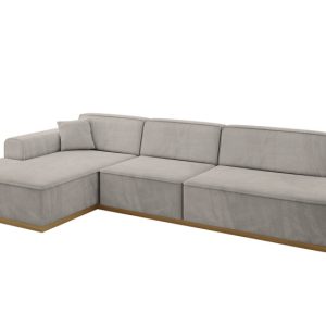 Narożnik lewostronny bez funkcji spania IREA-L2-v2 327x165x80 Jasny brąz 807615 Narożnik lewostronny bez funkcji spania IREA-L2-v2 327x165x80 Jasny brąz 807615
