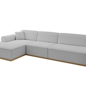 Narożnik lewostronny bez funkcji spania IREA-L2-v2 327x165x80 Jasny szary 753378 Narożnik lewostronny bez funkcji spania IREA-L2-v2 327x165x80 Jasny szary 753378