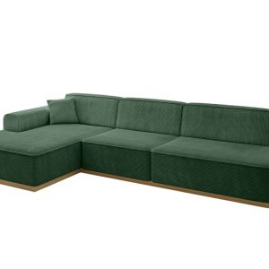 Narożnik lewostronny bez funkcji spania IREA-L2-v2 327x165x80 Zielony 753311 Narożnik lewostronny bez funkcji spania IREA-L2-v2 327x165x80 Zielony 753311