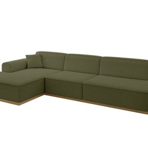 Narożnik lewostronny bez funkcji spania IREA-L2-v2 327x165x80 Zielony 753340 Narożnik lewostronny bez funkcji spania IREA-L2-v2 327x165x80 Zielony 753340