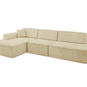 Narożnik lewostronny bez funkcji spania IREA-L2-v3 327x165x77 Beżowy 753308 Narożnik lewostronny bez funkcji spania IREA-L2-v3 327x165x77 Beżowy 753308