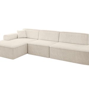 Narożnik lewostronny bez funkcji spania IREA-L2-v3 327x165x77 Beżowy 753252 Narożnik lewostronny bez funkcji spania IREA-L2-v3 327x165x77 Beżowy 753252