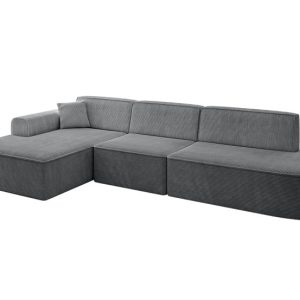 Narożnik lewostronny bez funkcji spania IREA-L2-v3 327x165x77 Ciemnoszary 753385 Narożnik lewostronny bez funkcji spania IREA-L2-v3 327x165x77 Ciemnoszary 753385