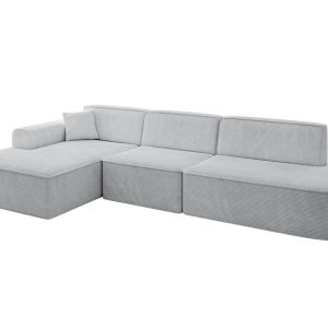 Narożnik lewostronny bez funkcji spania IREA-L2-v3 327x165x77 cm Szary 753251 Narożnik lewostronny bez funkcji spania IREA-L2-v3 327x165x77 cm Szary 753251