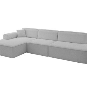 Narożnik lewostronny bez funkcji spania IREA-L2-v3 327x165x77 Jasny szary 753360 Narożnik lewostronny bez funkcji spania IREA-L2-v3 327x165x77 Jasny szary 753360