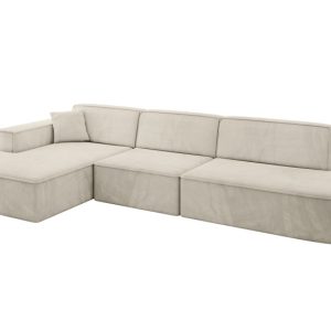 Narożnik lewostronny bez funkcji spania IREA-L2-v4 327x165x77 Beżowy 807720 Narożnik lewostronny bez funkcji spania IREA-L2-v4 327x165x77 Beżowy 807720