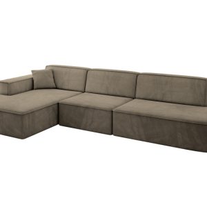Narożnik lewostronny bez funkcji spania IREA-L2-v4 327x165x77 Brązowy 807788 Narożnik lewostronny bez funkcji spania IREA-L2-v4 327x165x77 Brązowy 807788